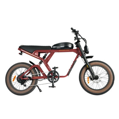 Cougar 1000w 52v Full Suspension All Terrain E-Bike by Revibikes