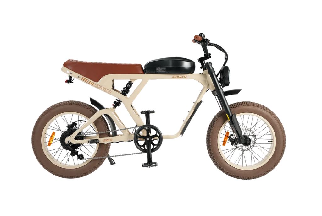 Cougar 1000w 52v Full Suspension All Terrain E-Bike by Revibikes