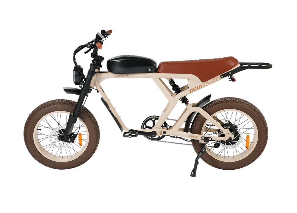 Cougar 1000w 52v Full Suspension All Terrain E-Bike by Revibikes