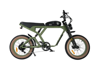 Cougar 1000w 52v Full Suspension All Terrain E-Bike by Revibikes