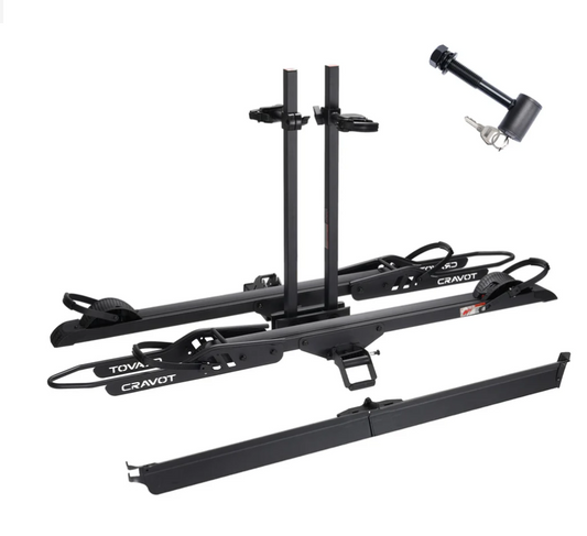 CyberRack E2 Plus Hitch Bike Rack by Cravot