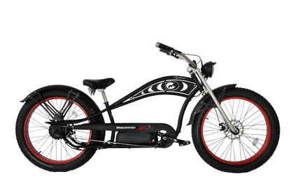 Micargi Cyclone 2.0 Deluxe Cruiser Electric Bicycle 500w with Headlight