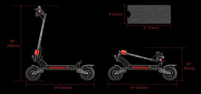 Raptor 6000W 60V Aircraft Grade Frame E-Scooter by Yume