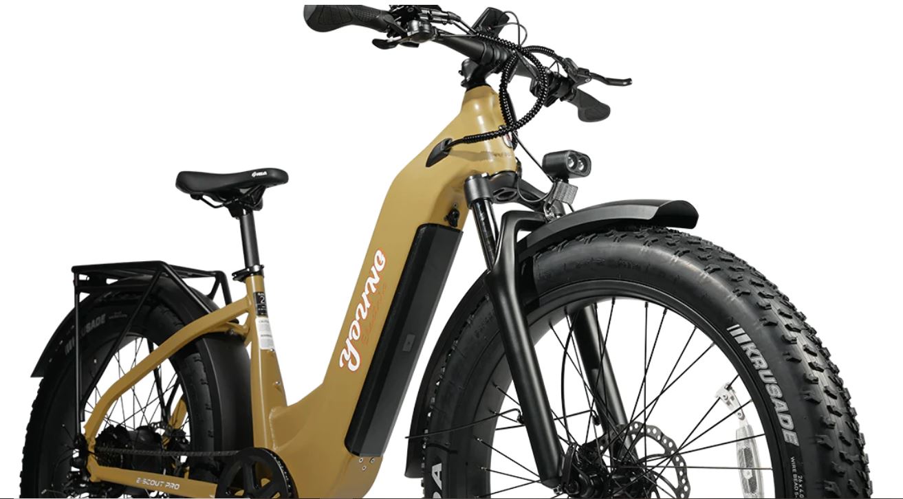 E-Scout Pro 750W 26in Step-Through All Terrain Commuter E-Bike by Young Electric