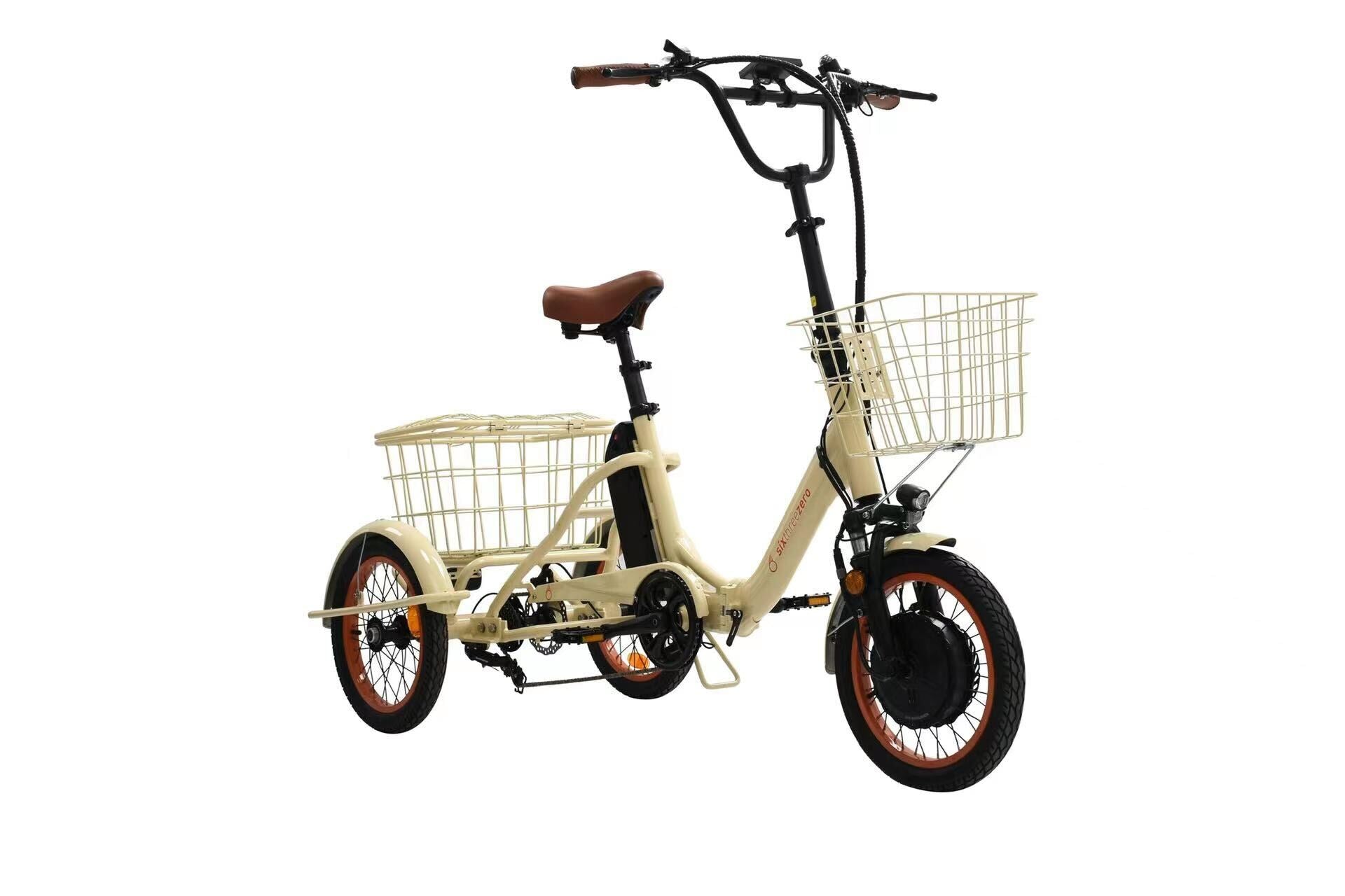 Easy Transit 750w Folding E-Trike by Sixthreezero – All Around E-Bikes