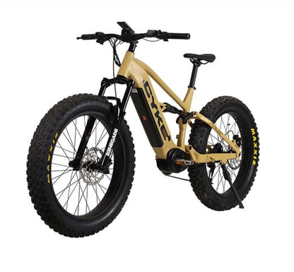 Falcon X 1000w Mid Drive Full Suspension E Bike by Cyke