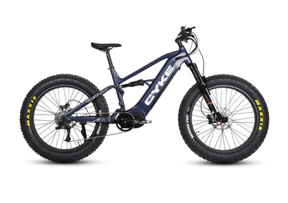 Falcon X 1000w Mid Drive Full Suspension E Bike by Cyke