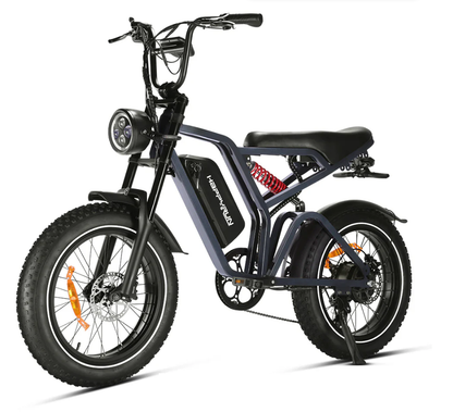 Happyrun Tank G60 Pro 2000W Moped Style Offroad Electric Bike Fat Tire