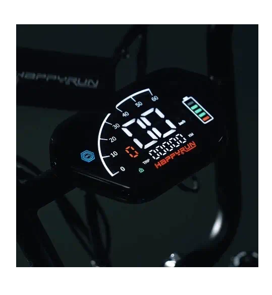 Happyrun Tank G60 Pro 2000W Moped Style Offroad Electric Bike Fat Tire