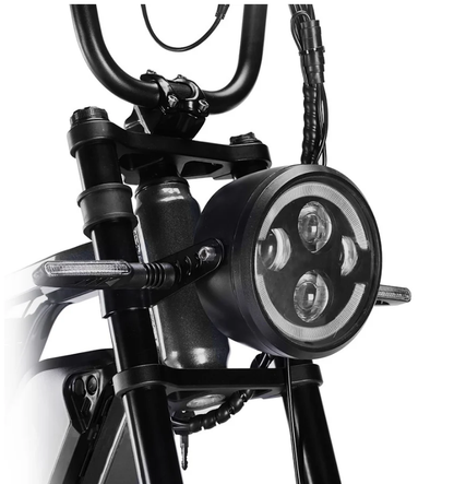 Happyrun Tank G60 Pro 2000W Moped Style Offroad Electric Bike Fat Tire