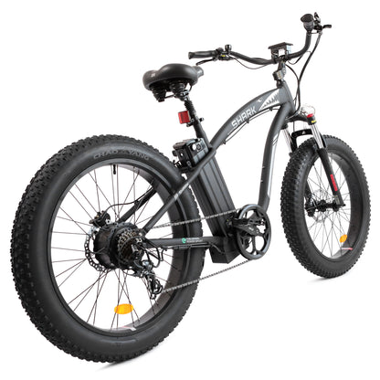 Ecotric 750w Hammer "The Shark" Electric Bicycle with 48V 13Ah Battery