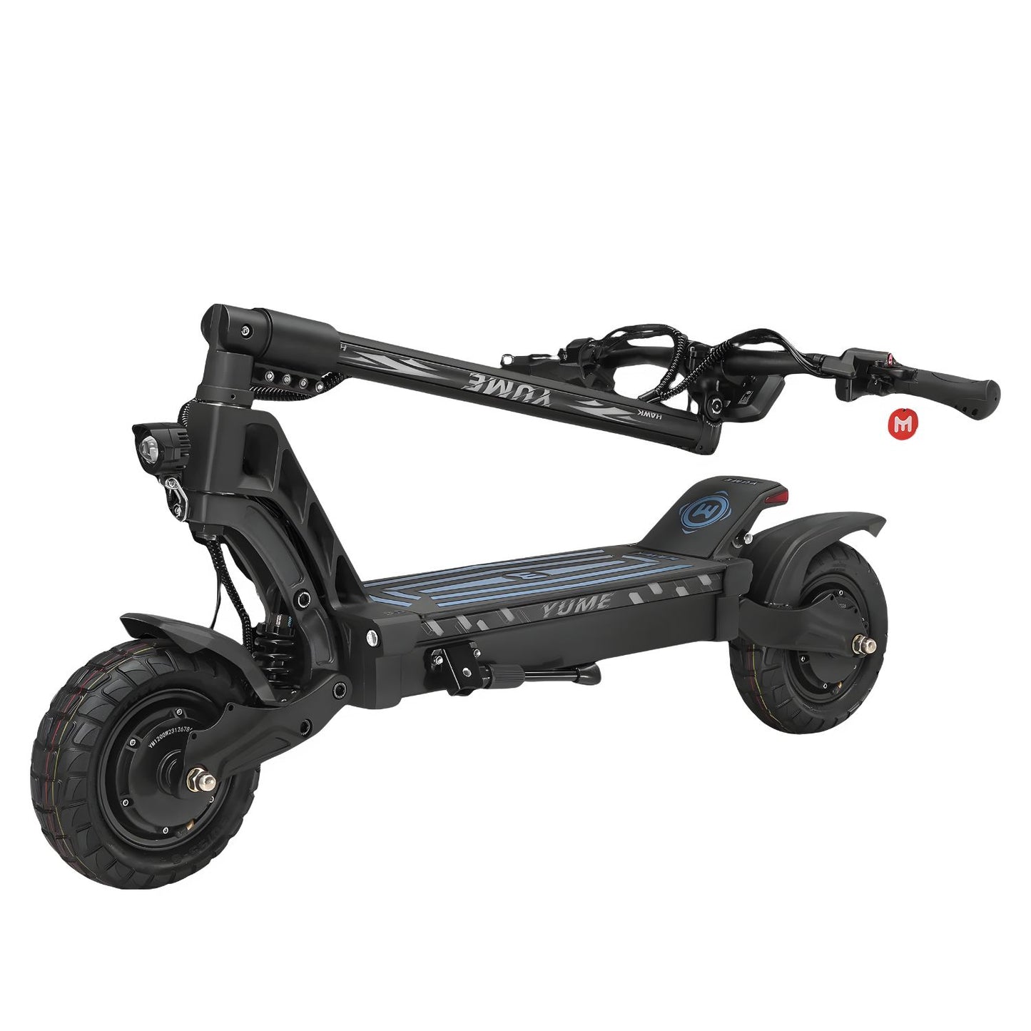 Hawk 4000W 60V Dual Motor Electric Scooter by Yume