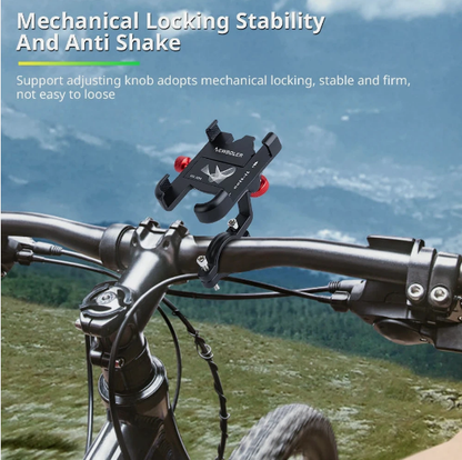 Phone Stand Bicycle Holder 360 Rotatable Aluminum Adjustable