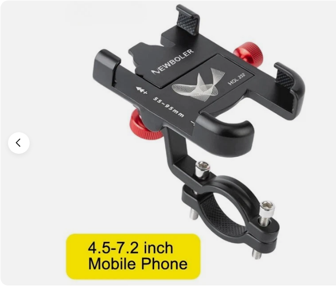 Phone Stand Bicycle Holder 360 Rotatable Aluminum Adjustable
