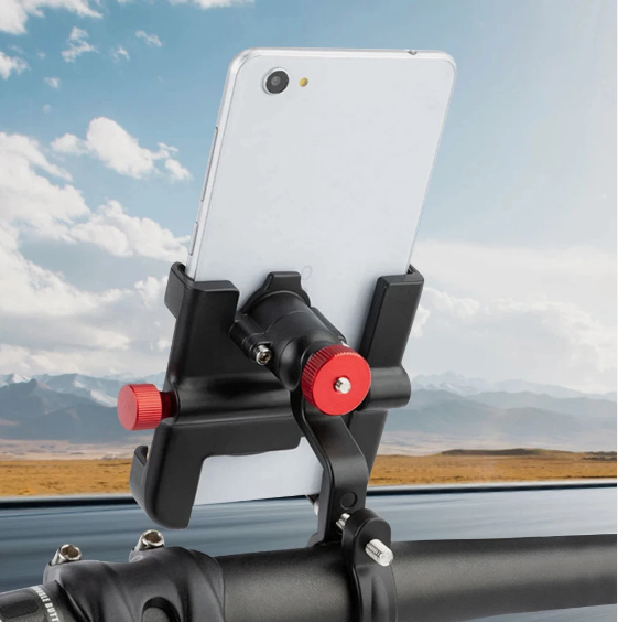 Phone Stand Bicycle Holder 360 Rotatable Aluminum Adjustable