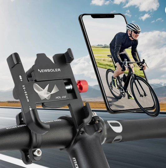 Phone Stand Bicycle Holder 360 Rotatable Aluminum Adjustable