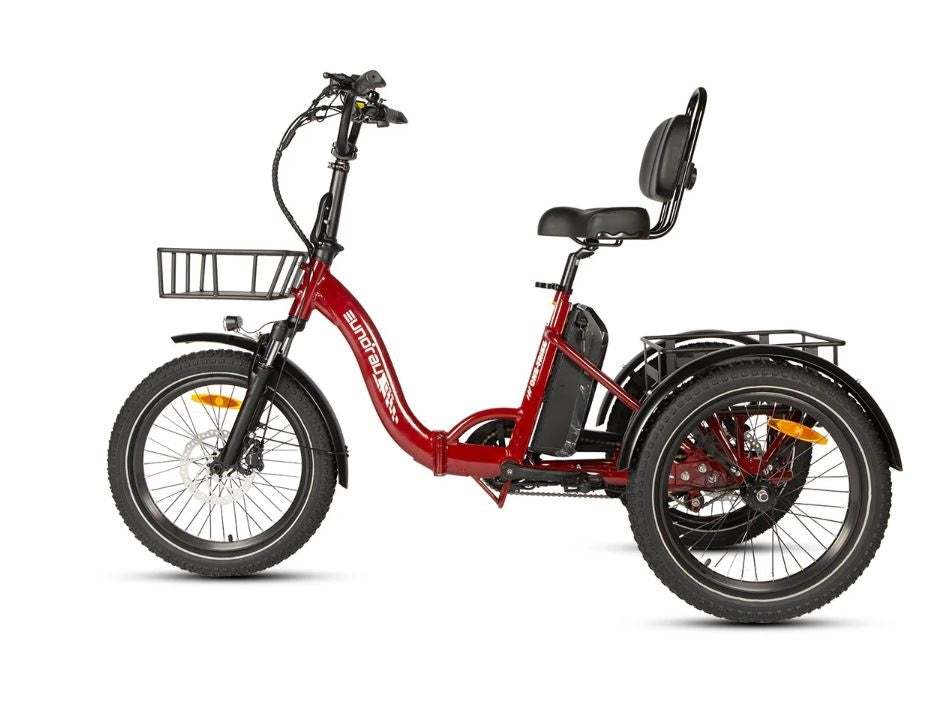 One Trike 500w 48v Foldable Electric Tricycle by Eunorau