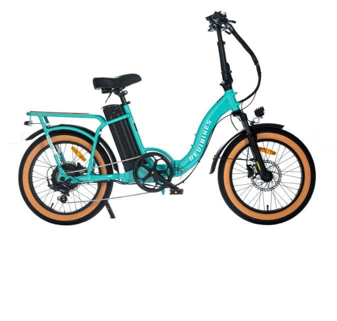 Revibikes Rebel. 2 Foldable FAT Tire Electric Bicycle 750w 48v 15Ah