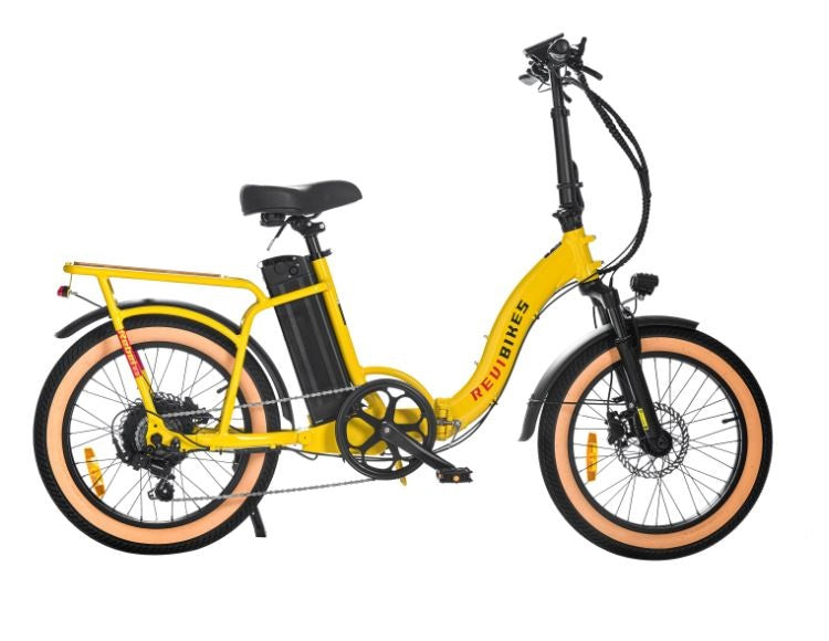 Revibikes Rebel. 2 Foldable FAT Tire Electric Bicycle 750w 48v 15Ah