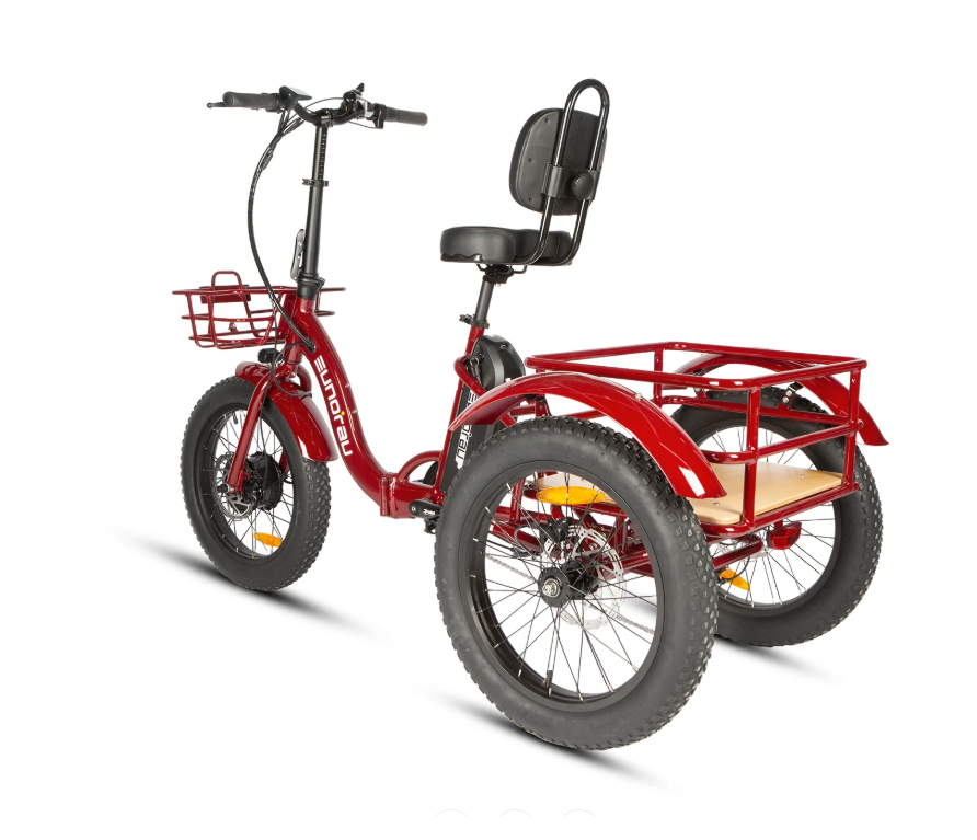Eunorau New 500W 7Sp Folding E-Trike