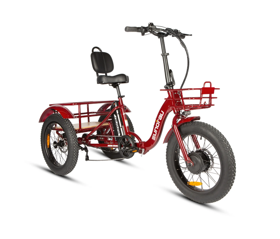 Eunorau New 500W 7Sp Folding E-Trike