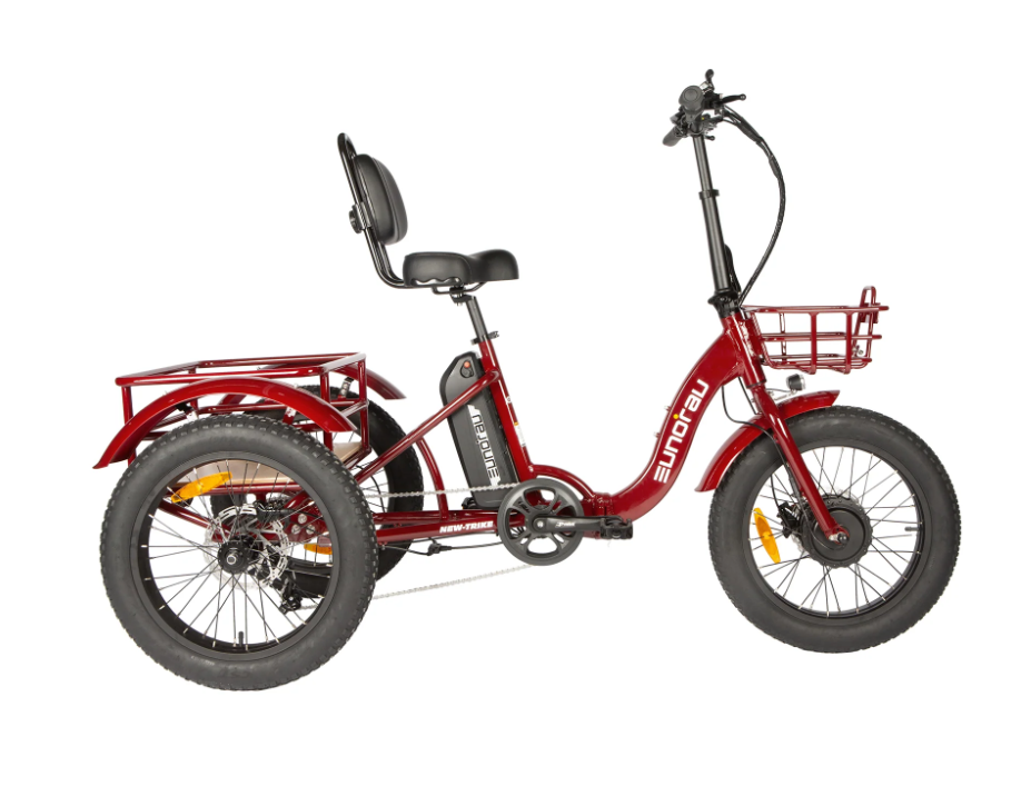 Eunorau New 500W 7Sp Folding E-Trike