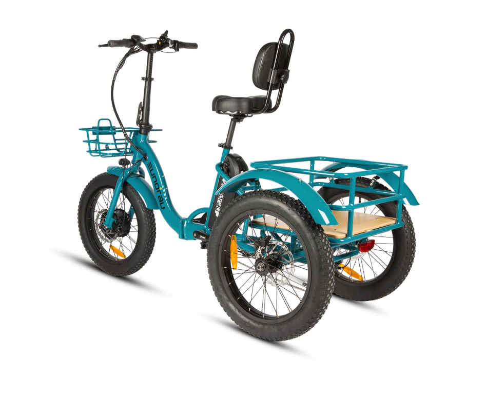 Eunorau New 500W 7Sp Folding E-Trike
