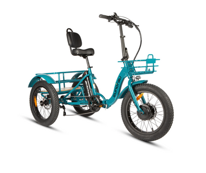 Eunorau New 500W 7Sp Folding E-Trike
