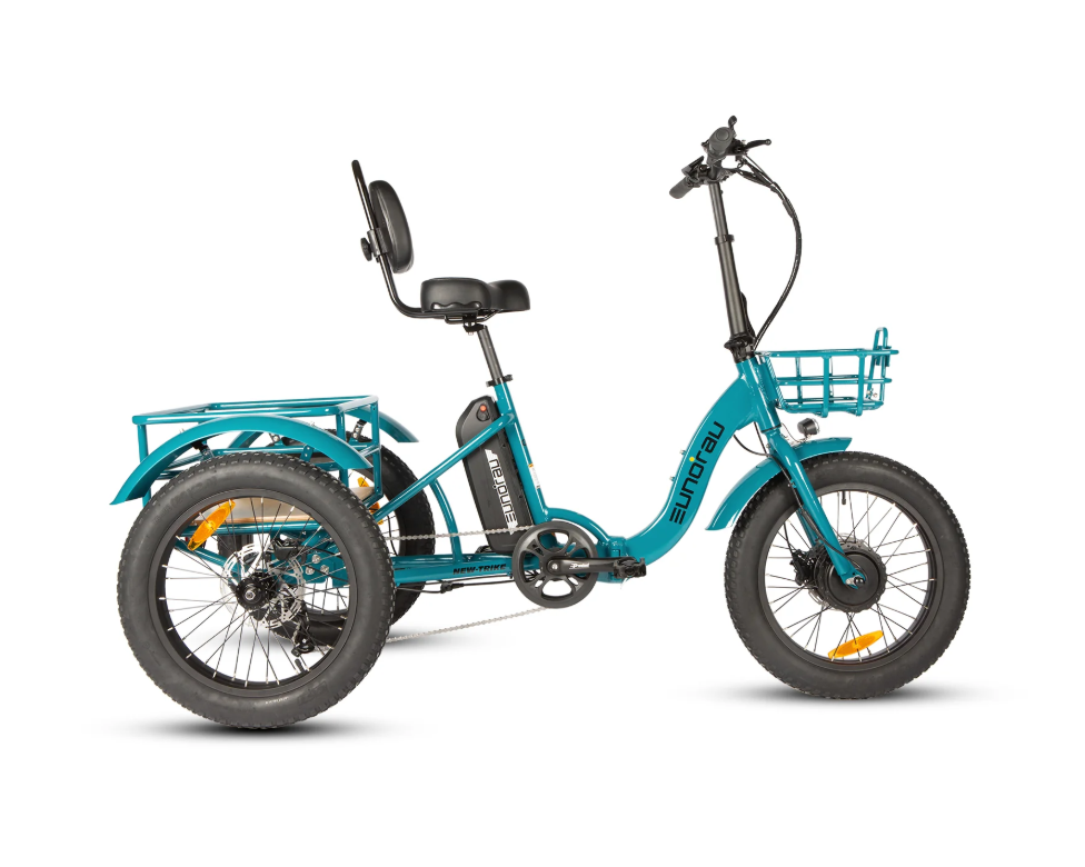 Eunorau New 500W 7Sp Folding E-Trike