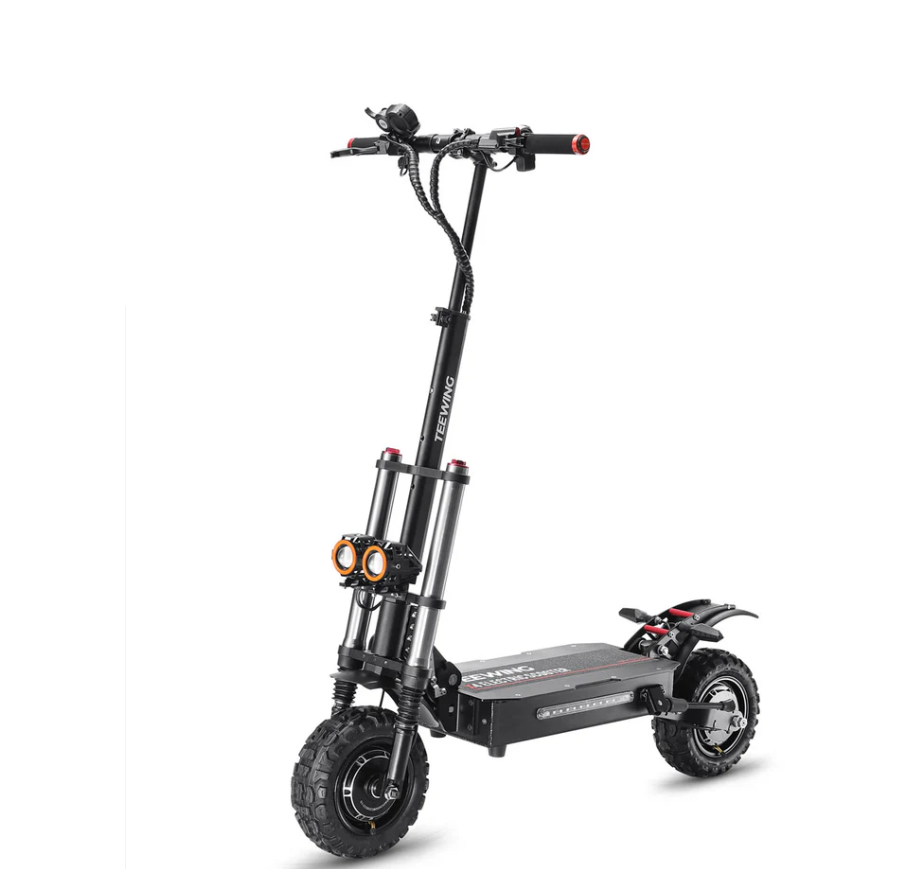 X4 5600W Dual Motor Folding Electric Scooter by Teewing