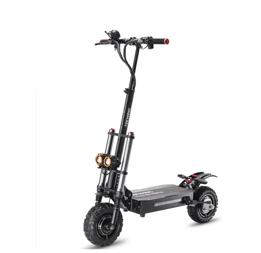 X4 5600W Dual Motor Folding Electric Scooter by Teewing