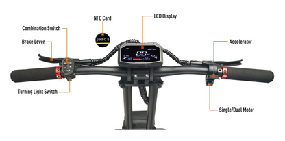 Z4 Pro 8000W Dual Motor Electric Scooter by Teewing