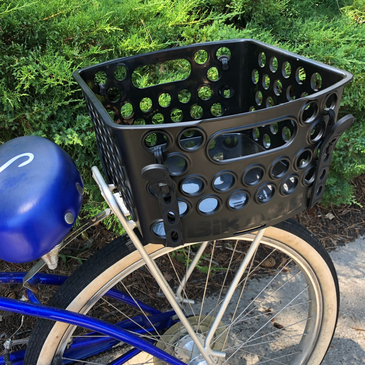 EBike Bicycle Basket, Dairyman Universal Rear Bicycle Basket, E-Bike Basket by AltGear LLC.