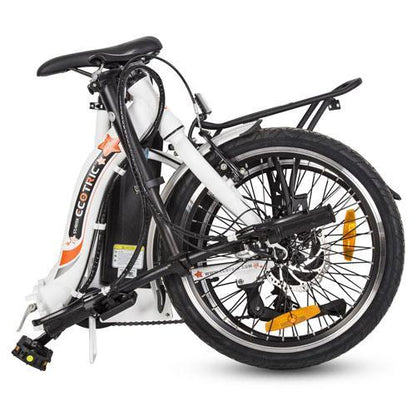 Ecotric UL Starfish Portable 350w 36v PAS-Throttle 20 Inch Electric Bike