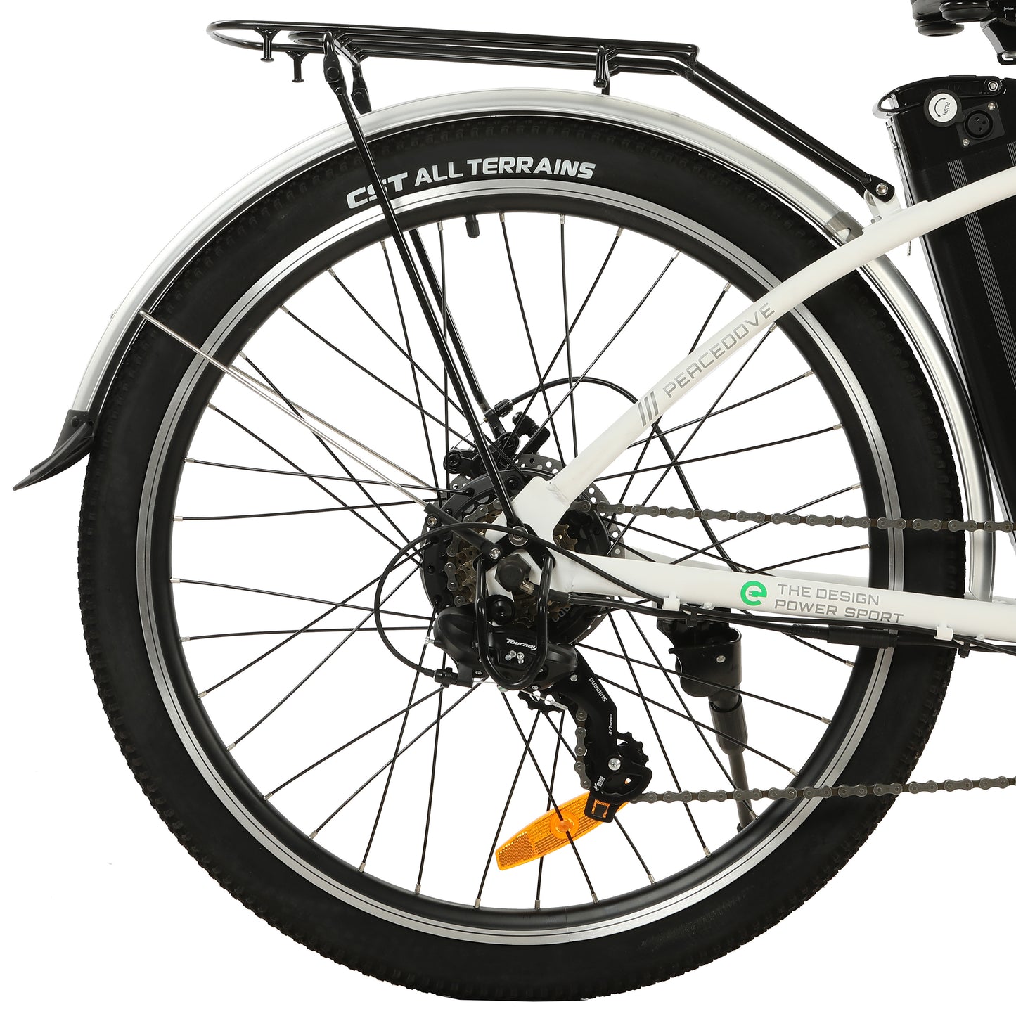 Ecotric Peacedove  26" Rear Hub 36V 350W Electric Bicycle