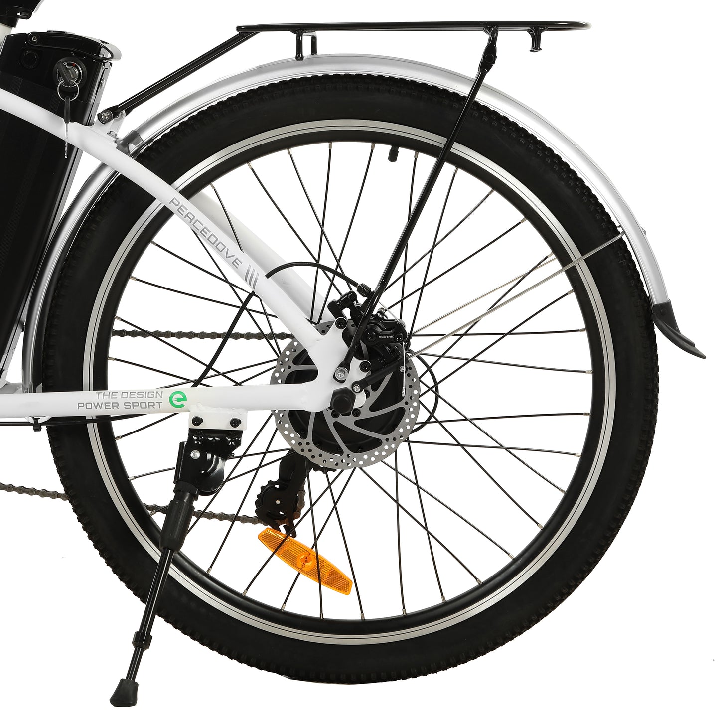 Ecotric Peacedove  26" Rear Hub 36V 350W Electric Bicycle