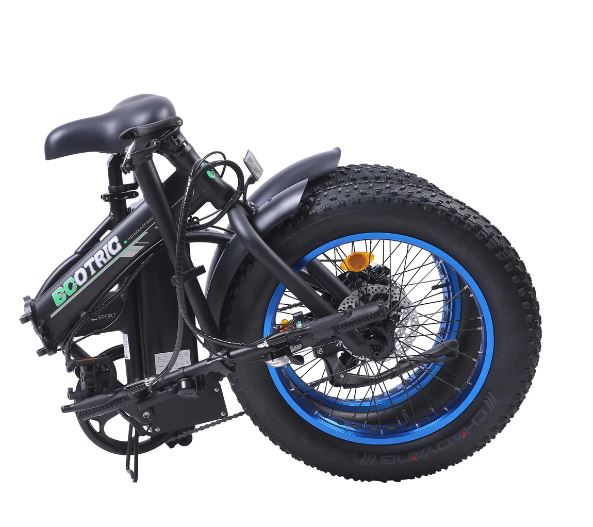 Fat Tire Portable and Folding Electric Bike,Snow, Gravel 36v 20810 - Ecotric PowerSport