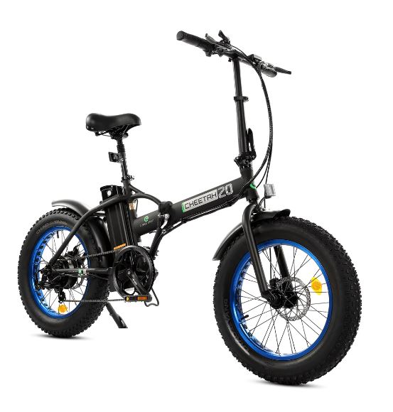 Fat Tire Portable and Folding Electric Bike,Snow, Gravel 36v 20810 - Ecotric PowerSport