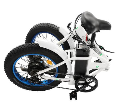 Fat Tire Portable and Folding Electric Bike,Snow, Gravel 36v 20810 - Ecotric PowerSport