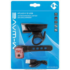 M-WAVE | ATLAS K 15 USB LAMP SET