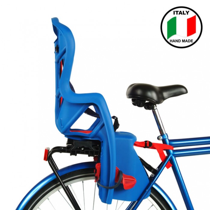 Bellelli Pepe Bicycle Child/Baby Seat Blue Clamp Fit