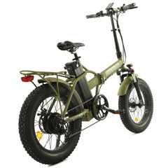 Ecotric 500w FAT 48v Portable Electric Bike Color LCD Model 20850 Sports Super