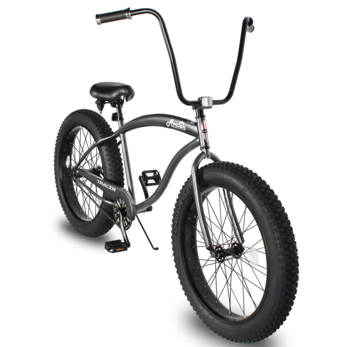 Tracer Avalon GT 26 Fat Tire Single or 7 Speed Beach Cruiser Bike All Around E Bikes
