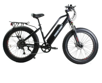 X-Treme Boulderado 48V Fat Tire Step-Through Electric Mountain Bicycle