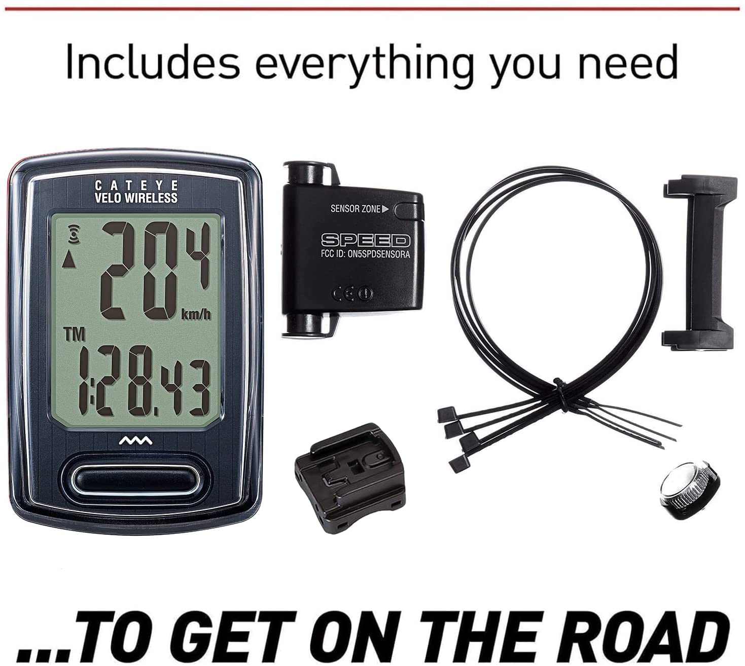 Bike Computer CATEYE Velo Wireless – All Around E-Bikes