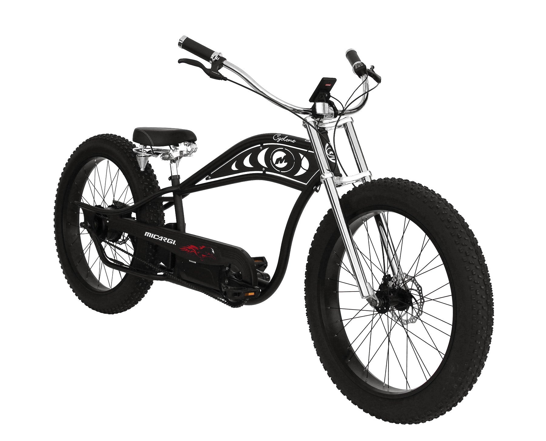 milg electric bicycle 26" Micargi Cyclone Cruiser Electric Bicycle 500w |All Around E-Bikes