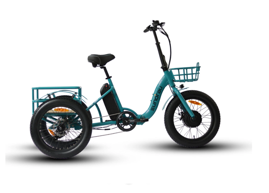 Eunorau New 500W 7Sp Folding E-Trike