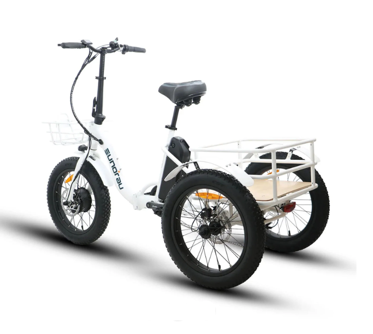 Eunorau New 500W 7Sp Folding E-Trike