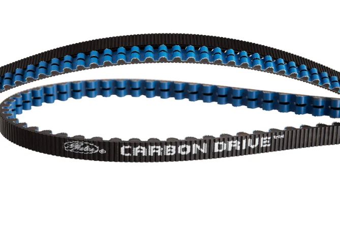 Gates Bicycle Carbon Fiber Belts Pulley Rubber V-Belt CDX  Bike Drive Belt