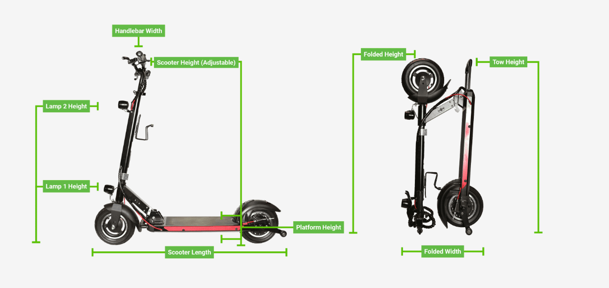 Glion dolly online portable electric scooter